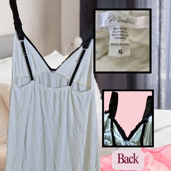 BOGO Lingerie Intimate Sleepwear, Slip Dress Sz L, XL - Picture 5 of 6